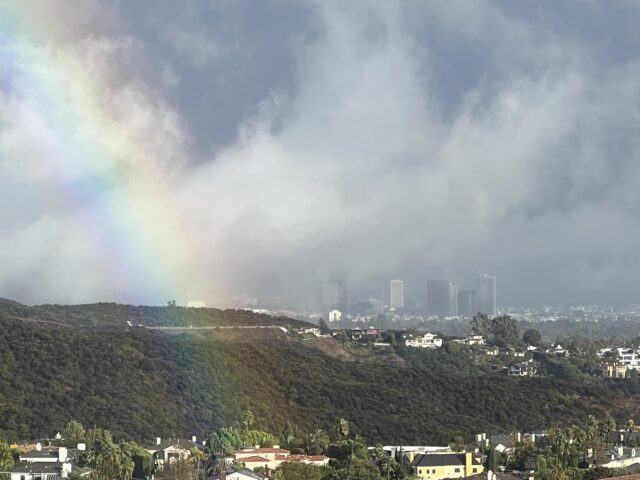Rainbow Los Angeles (Joel Pollak / Breitbart News)
