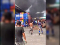 Brazil: Mobs Loot Burning Rio de Janeiro Food Distribution Center