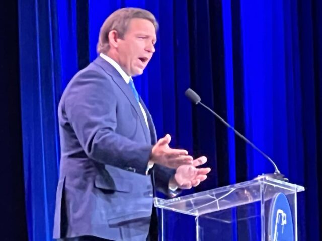 You are currently viewing Florida Gov. Ron DeSantis (R) delivered the keynote address at the annual gala d