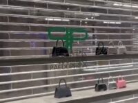 Watch: Balenciaga Flagship London Store Daubed with the Word ‘PAEDOPHILIA’ by Activist