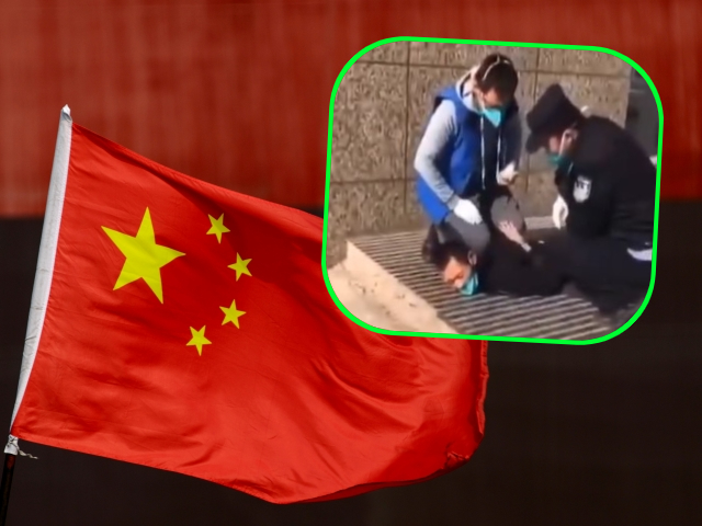 China Apologizes for 'Health Worker' Pinning Knee on Neck of Covid 'Close Contact' - Vimarsana News