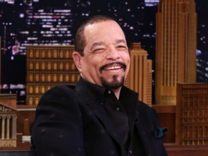 THE TONIGHT SHOW STARRING JIMMY FALLON -- Episode 1031 -- Pictured: Actor Ice T during an