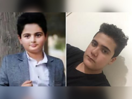 Kian Pirfalak, age 9, and Sepehr Maghsoudi, 14
