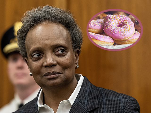 Lori Lightfoot, mayor of Chicago, during a news conference in Chicago, Illinois, US, on Th