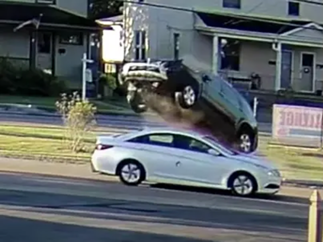 WATCH - Priest Unharmed After SUV Flies over Car: 'A Miracle' - Vimarsana News