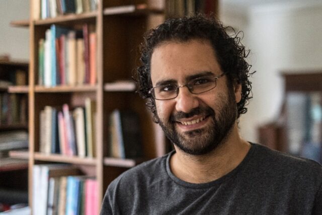 Alaa Abdel Fattah, a major figure in the 2011 revolt that toppled longtime president Hosni
