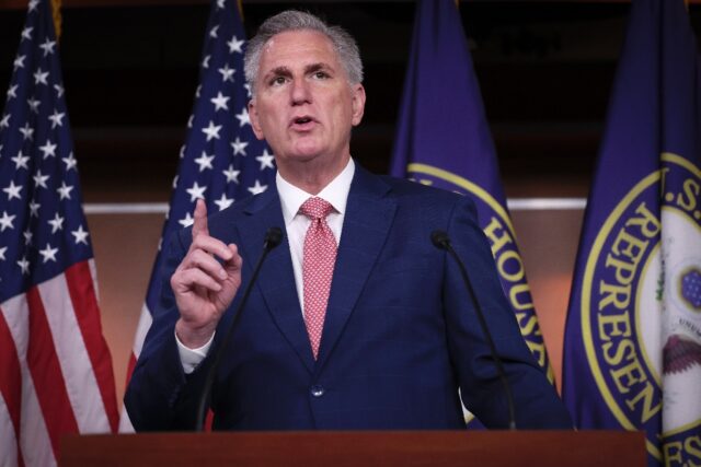 House Minority Leader Kevin McCarthy said a Republican House would launch investigations o
