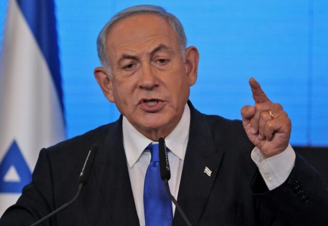 Sixty-four lawmakers recommended that President Isaac Herzog appoint Netanyahu to form a g