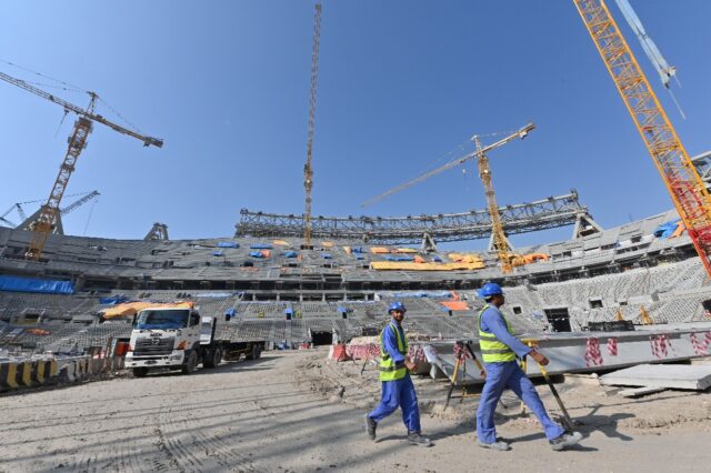 Tens of thousands of migrant workers helped build the World Cup stadiums in Qatar