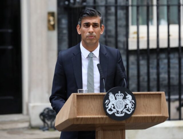 British Treasury chief announces new taxes, spending cuts