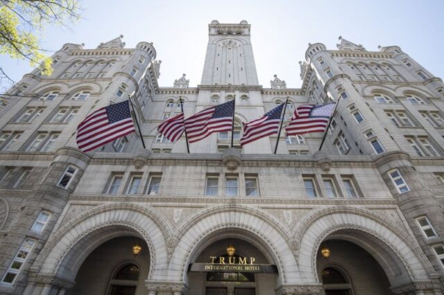 Foreign officials spent $750,000 at Trump D.C. hotel, report says
