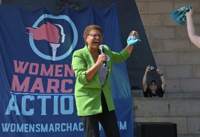 Karen Bass Becomes First Woman Elected Los Angeles Mayor Breitbart 