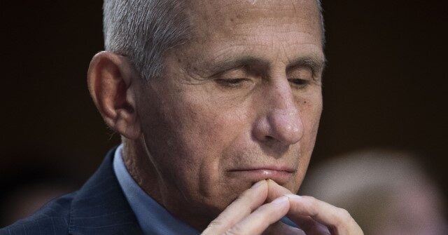 Lawmakers: Fauci Admitted Six-Foot Social Distancing Based on Nothing