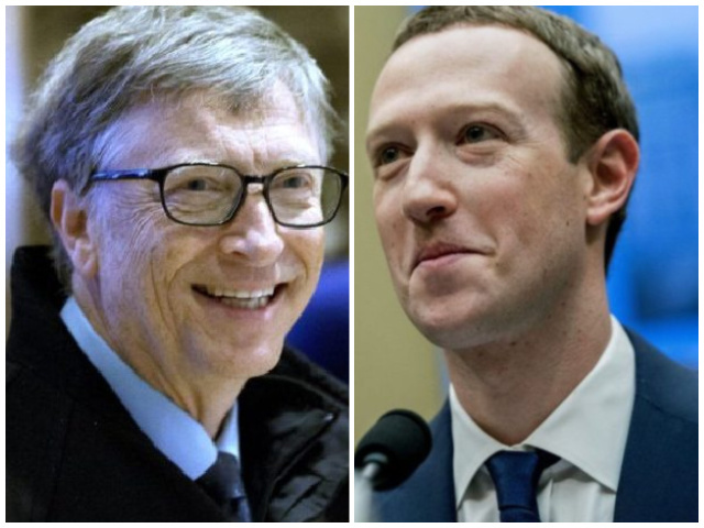Bill Gates and Mark Zuckerberg AP Photos