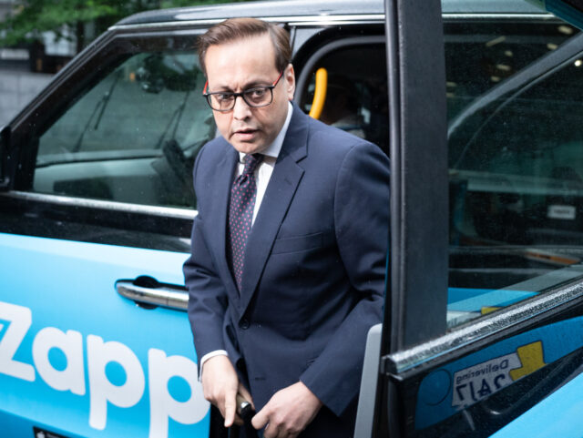 Former MP Imran Ahmad Khan arrives at Southwark Crown Court, south London, where he was ja