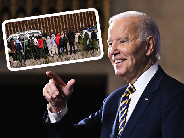 Analysis: Joe Biden’s ‘Wide Open’ Border Expected to Bring 2.6M Illegal Aliens to U.S. Next Year