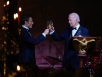 Report: Joe Biden Joined a Toast to 2024 Campaign with Emmanuel Macron at State Dinner
