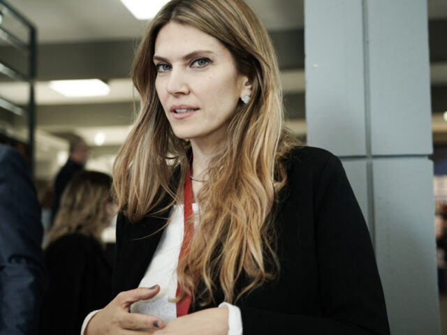 File Photo: Eva Kaili attends the third day of the Delphi Economic Forum VII, at the Europ