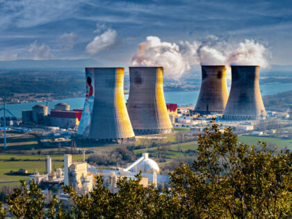 Centrale nucléaire de production d'électricité de Cruas-Meysse le 6 mars 2022. (Photo b