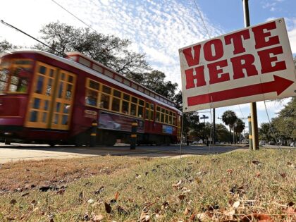 Louisiana voters head to the polls to vote on November 4, 2014 in New Orleans, United Stat