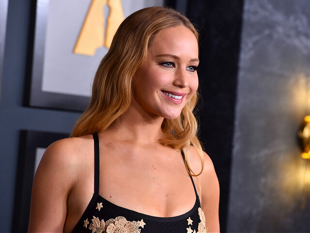 Jennifer Lawrence arrives at the Governors Awards on Saturday, Nov. 19, 2022, at Fairmont Century Plaza in Los Angeles. (Photo by Jordan Strauss/Invision/AP)