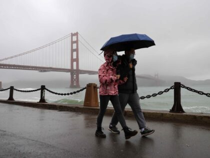 Rain San Francisco (Tayfun CoÅkun/Anadolu Agency via Getty)