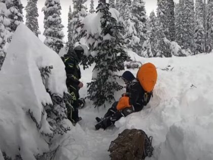 Rescue after avalanche
