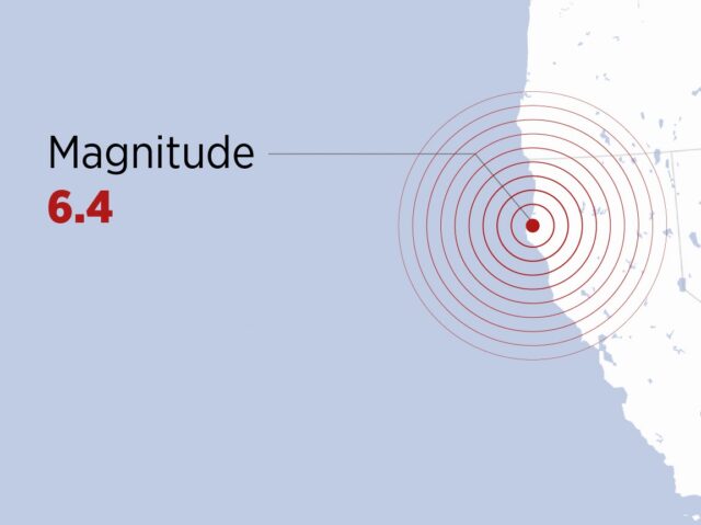 Magnitude 6.4 Earthquake Hits Northern California, Leaves 'Widespread ...