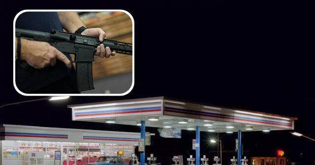 Gas Station Owner Hires Security Guards with AR-15s to End 'Nonsense'