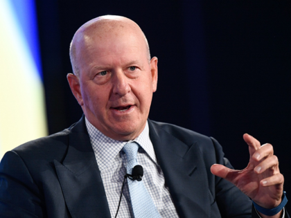 David Solomon, Chairman and CEO, Goldman Sachs, speaks during the Milken Institute Global Conference on May 2, 2022 in Beverly Hills, California. (Photo by Patrick T. FALLON / AFP) (Photo by PATRICK T. FALLON/AFP via Getty Images)