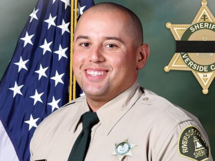 A Riverside County Sheriff's deputy was shot and killed Thursday afternoon during a traffic stop near the 3900 block of Golden West Avenue.