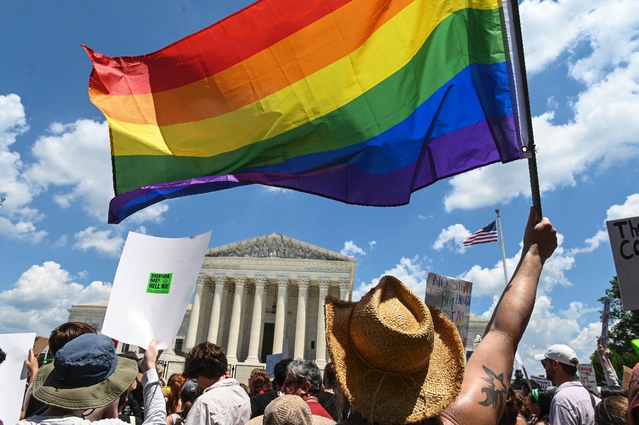 Gay rights sign