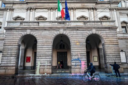 The famed La Scala opera house in Milan was to kick off the new season on Wednesday with a gala and performance of 'Boris Godunov.'