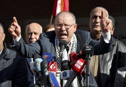 Noureddine Taboubi, of Tunisia's General Labor Union (UGTT), has rejected national legislative elections due later this month