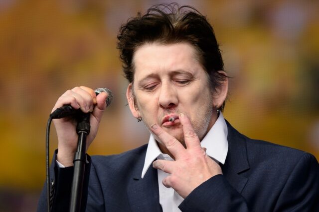 Shane MacGowan, 64, was admitted to hospital, his wife said