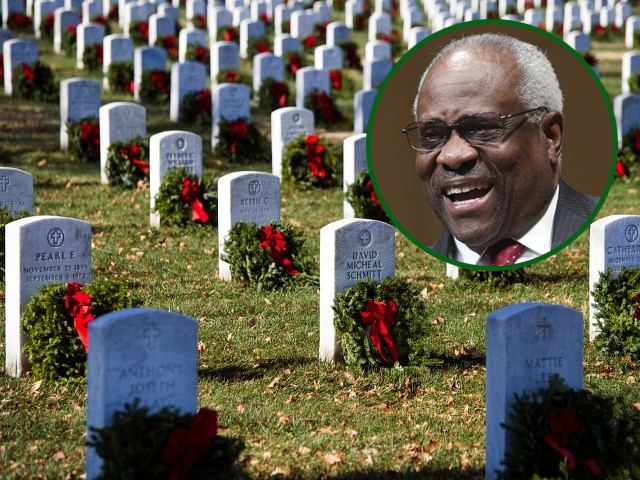 Wreaths grace headstones at Arlington National Cemetery as Wreaths Across America places r