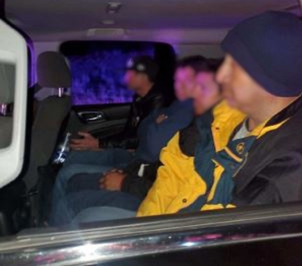 El Paso Sector agents interdict a human smuggling incident leading to the arrest of multiple migrants attempting to sneak into the U.S. interior. (U.S. Border Patrol/El Paso Sector)