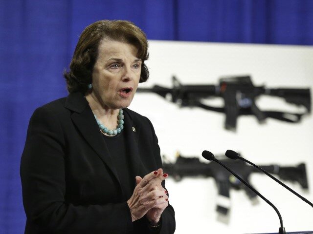 California Assault Weapons FILE - In this Thursday, Jan. 24, 2013, file photo, Sen. Dianne Feinstein, D-Calif., speaks during a news conference on Capitol Hill in Washington to introduce legislation on assault weapons and high-capacity ammunition feeding devices. U.S. District Judge Roger Benitez of San Diego ruled Friday, June 4, …