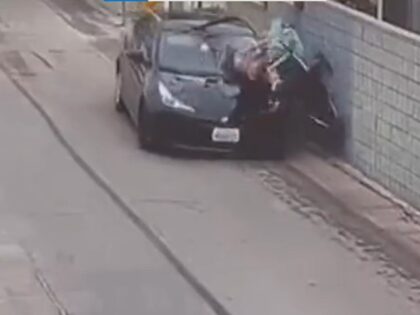 Driver hits mother and baby