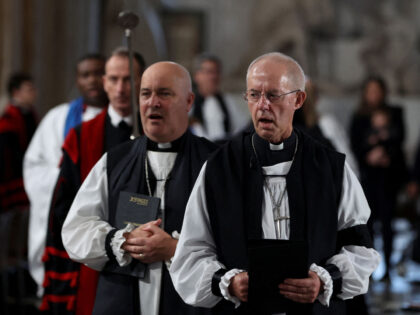 The Archbishop of Canterbury, Justin Welby attends a Service of Prayer and Reflection for