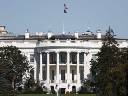 View of The White House in Washington DC on October 20, 2022. (Photo by Jakub Porzycki/Nur
