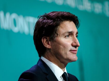 Canadaian Prime Minister Justin Trudeau speaks during the opening ceremony of the United N