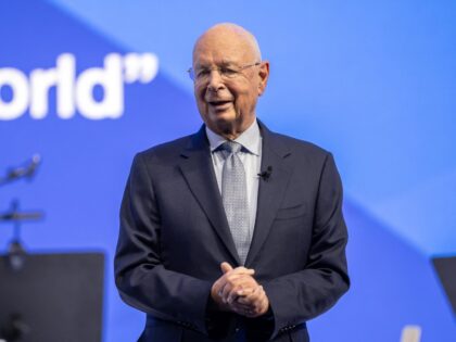 World Economic Forum founder Klaus Schwab delivers a speech during the "Crystal Award" ceremony at the World Economic Forum (WEF) annual meeting in Davos, on January 16, 2023. - The world's political and business elites gather for the annual Davos summit to promote "cooperation in a fragmented world", with war …