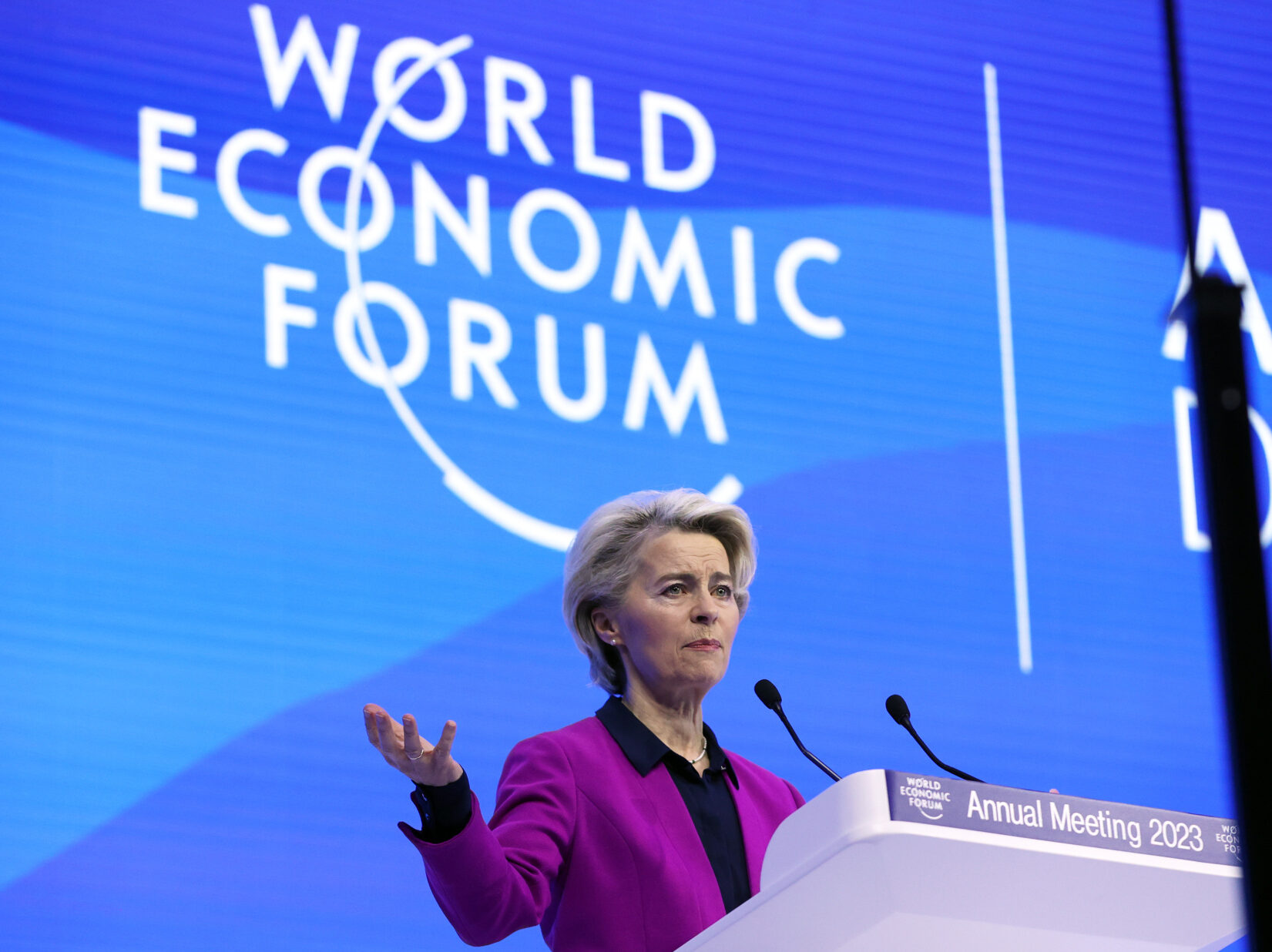 EU's Von Der Leyen Announces Green Agenda Expansion at WEF - Vimarsana News