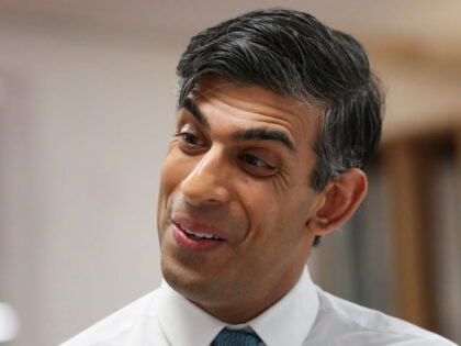 MORECAMBE, ENGLAND - JANUARY 19: British Prime Minister Rishi Sunak visits Northern School of Art on January 19, 2023 in Hartlepool, United Kingdom. Rishi Sunak visits community projects in Lancashire and County Durham to announce a £2bn plus investment in over 100 projects across the UK through the levelling up …