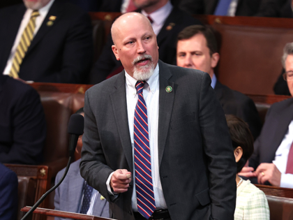 U.S. Rep. Chip Roy (R-TX) delivers remarks as the House of Representatives holds their vote for Speaker of the House on the first day of the 118th Congress in the House Chamber of the U.S. Capitol Building on January 03, 2023 in Washington, DC. Today members of the 118th Congress …