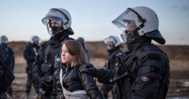 Detained, or Photo Op? Video Begs Questions as Greta Grabbed by Police - Vimarsana News