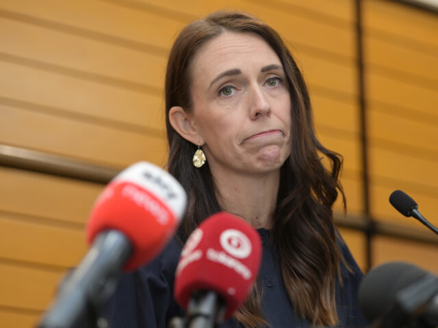 NAPIER, NEW ZEALAND - JANUARY 19: Prime Minister Jacinda Ardern announces her resignation