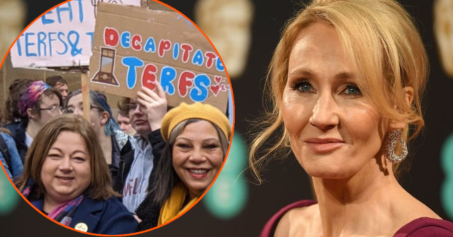 JK Rowling Questions Why Politicians Pictured With Decapitate Terfs Sign - Vimarsana News