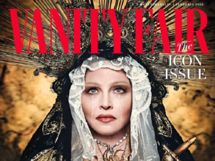 Madonna cover photo Vanity Fair Icon Issue.